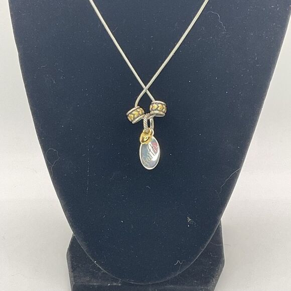 Brighton Faith Cross Charm and Bead Necklace - Picture 5 of 8